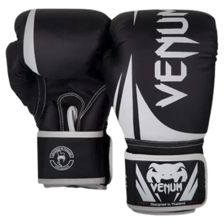 Venum Challenger 2.0 dječje boks rukavice Black White