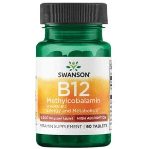 Swanson Vitamin B12 – 60 Tabs