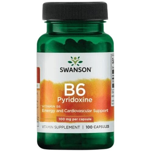 Swanson - Vitamin B6 Pyridoxine (100 caps)