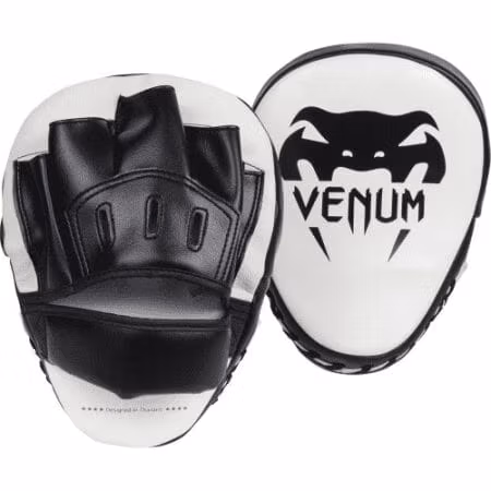 Venum Light Focus Mitts fokuseri za trening white black par