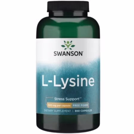 Swanson - L-Lysine - Free Form (100 caps)