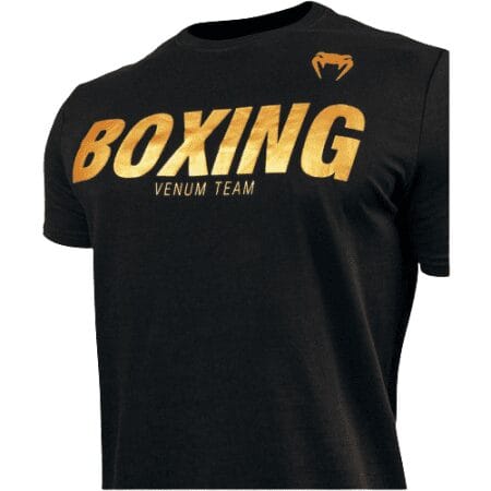 Venum - Boxing VT T-shirt - Black/Gold