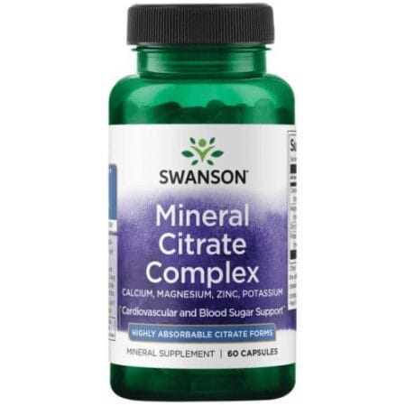 Swanson - Mineral Citrate Complex (60 caps)