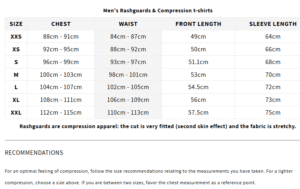 rashguard size