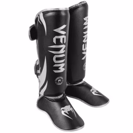 Venum Challenger Shinguards štitnici za potkoljenice black silver