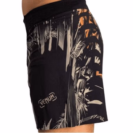 Venum Tiger Fight Shorts kratke hlačice black neon orange