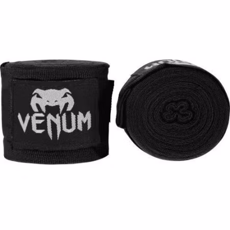 Venum - Kontact Boxing Bandaže - Original 4,5m (Black)