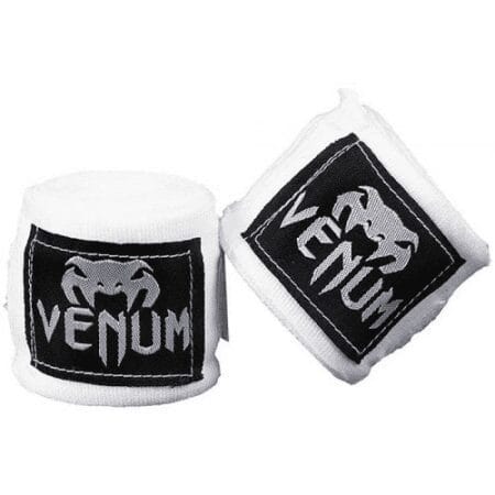 Venum -"Kontact" Boxing Handwraps - 4,5m (White)