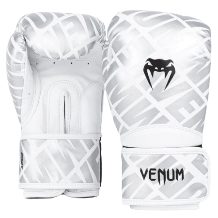 Venum - Contender 1.5 XT Boxing Gloves - White/Silver