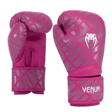 Venum - Contender 1.5 XT Boxing Gloves - White/Pink