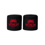 Venum Kontact Boxing Hand Wraps - Black/Red - 2.5m