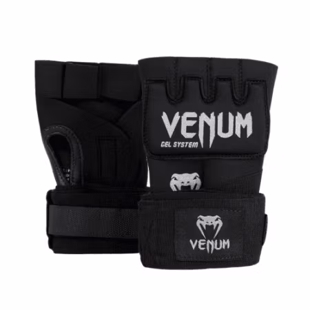 Venum Gel Kontact Quick Wraps - Black/Silver