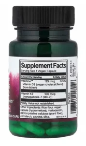 Swanson - D3 K2 sastav