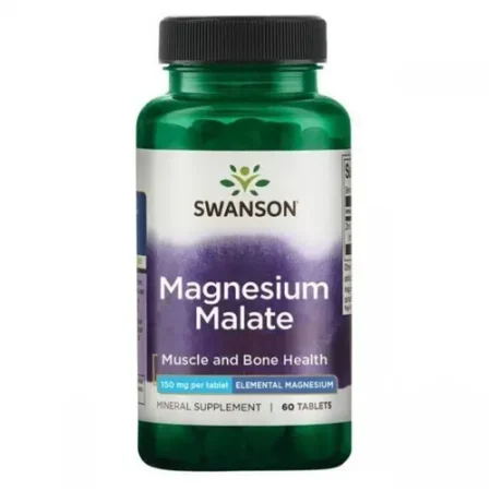 Swanson Magnesium Malate 150 mg suplement za mišiće i energiju