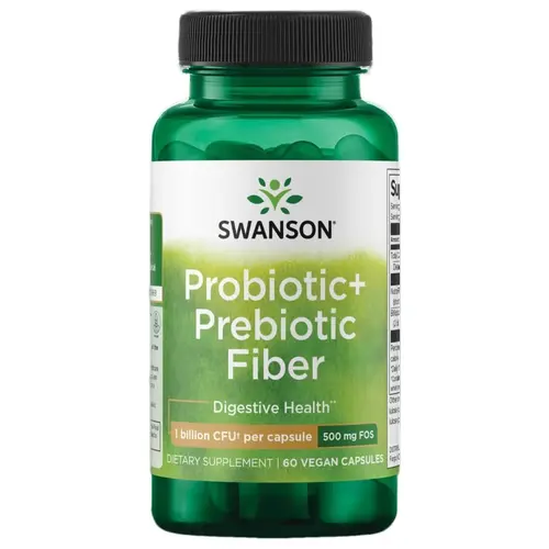 Swanson Probiotic + Prebiotic Fiber – probiotik s prebiotičkim vlaknima za zdravu probavu