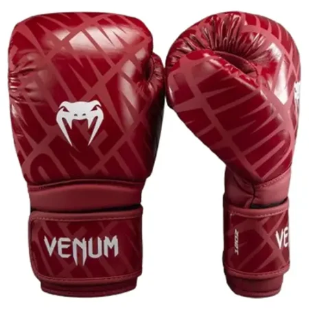 Venum - Contender 1.5 XT Boks Rukavice - Glossy Burgundy