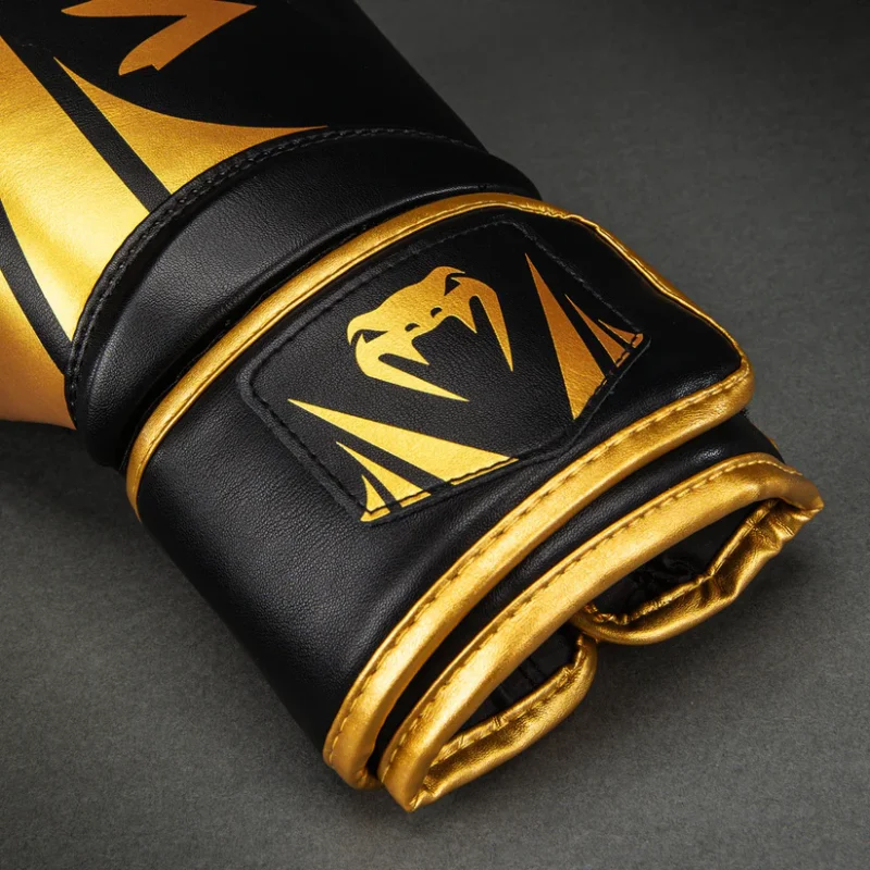 Venum - Challenger 2.5 Boks Rukavice - Black/Gold - Slika 4