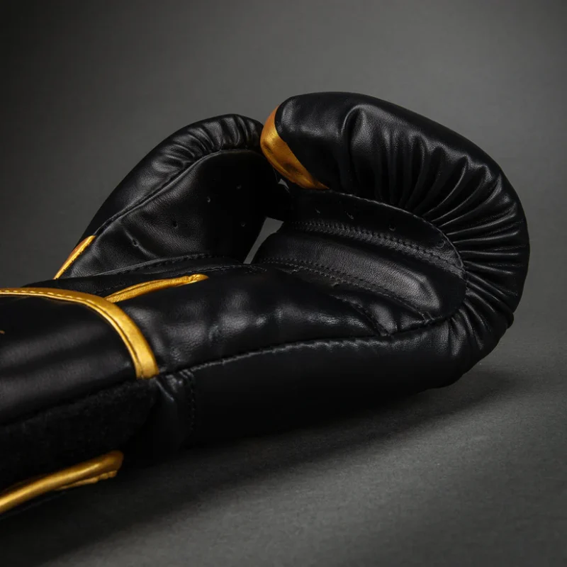 Venum - Challenger 2.5 Boks Rukavice - Black/Gold - Slika 3
