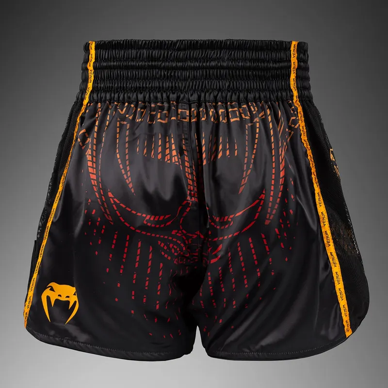 Venum - Quetzal Fury Muay Thai Shorts - Black/Fury Red - Slika 3
