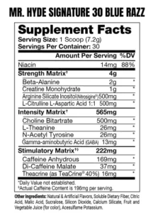 Mr.Hyde signature sastav