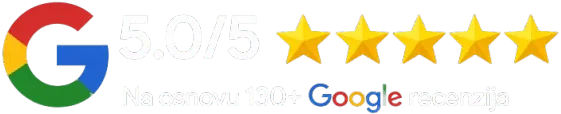 Google rating 5.0.