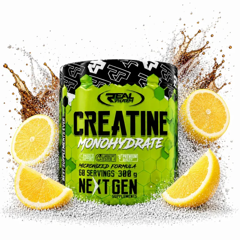 Creatine Monohidrate Real Pharm s okusom