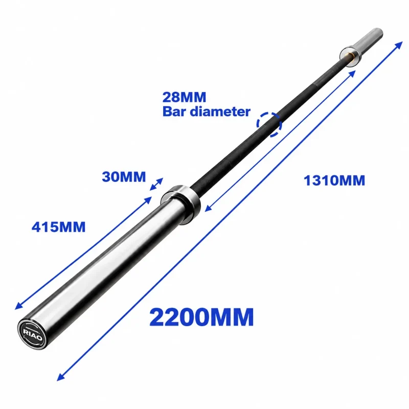 Olimpijska šipka 220 cm / 86"