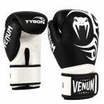Venum Giant 2.0 Mike Tyson Pro Boxing Gloves - Deep Black/Optical White