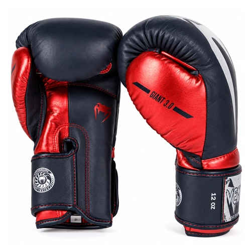 Venum Giant 3.0 Boxing gloves - Navy Blue/Red - Special Edition